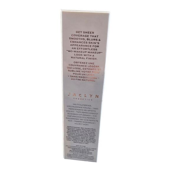 JACLYN Cosmetics Skin Perfecting Blurring Tint in Shade DEEP 1oz 30ml New In Box - Picture 2 of 4